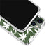 Marijuana Leaf White Pattern iPhone 11 Pro Max Clear Case