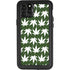 Marijuana Leaf White Pattern iPhone 11 Pro Max Waterproof Case