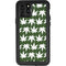 Marijuana Leaf White Pattern iPhone 11 Pro Waterproof Case
