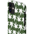 Marijuana Leaf White Pattern iPhone 12 Mini Lite Case