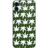 Marijuana Leaf White Pattern iPhone 12 Mini Skin