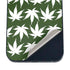 Marijuana Leaf White Pattern iPhone 12 Mini Skin