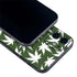 Marijuana Leaf White Pattern iPhone 12 Mini Skin