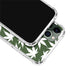 Marijuana Leaf White Pattern iPhone 12 Pro Max Clear Case