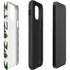 Marijuana Leaf White Pattern iPhone 12 Pro Max Impact Case