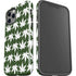 Marijuana Leaf White Pattern iPhone 12 Pro Max Impact Case