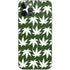 Marijuana Leaf White Pattern iPhone 12 Pro Max Skin