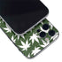 Marijuana Leaf White Pattern iPhone 12 Pro Skin