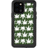 Marijuana Leaf White Pattern iPhone 12 Pro Waterproof Case