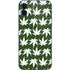 Marijuana Leaf White Pattern iPhone 12 Skin