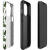 Marijuana Leaf White Pattern iPhone 13 Pro Impact Case