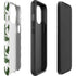 Marijuana Leaf White Pattern iPhone 13 Pro Max Impact Case