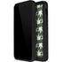 Marijuana Leaf White Pattern iPhone 14 Pro Max Waterproof Case