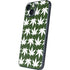 Marijuana Leaf White Pattern iPhone 14 Skin