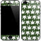Marijuana Leaf White Pattern iPhone 5/5s/5SE Skin