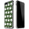 Marijuana Leaf White Pattern iPhone 7/8 Plus Clear Case