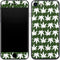 Marijuana Leaf White Pattern iPhone 7 Skin