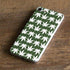 Marijuana Leaf White Pattern iPhone 7 Skin