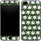 Marijuana Leaf White Pattern iPhone 8 Plus Skin