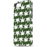 Marijuana Leaf White Pattern iPhone 8 Pro Case