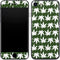 Marijuana Leaf White Pattern iPhone 8 Skin
