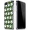 Marijuana Leaf White Pattern iPhone SE (2nd & 3rd Gen) Clear Case