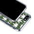 Marijuana Leaf White Pattern iPhone SE (2nd & 3rd Gen) Clear Case
