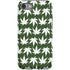 Marijuana Leaf White Pattern iPhone SE (2nd & 3rd Gen) Pro Case