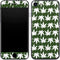 Marijuana Leaf White Pattern iPhone SE (2nd & 3rd Gen) Skin