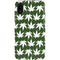 Marijuana Leaf White Pattern iPhone XR Pro Case