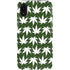 Marijuana Leaf White Pattern iPhone XR Pro Case