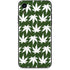 Marijuana Leaf White Pattern iPhone XR Skin
