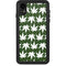 Marijuana Leaf White Pattern iPhone XR Waterproof Case