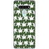 Marijuana Leaf White Pattern LG Stylo 6 Clear Case