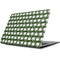 Marijuana Leaf White Pattern Apple MacBook Skin