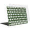 Marijuana Leaf White Pattern MacBook Air 15in (2023-2025) Case plus Skin