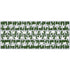 Marijuana Leaf White Pattern Magic Keyboard Skin