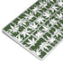 Marijuana Leaf White Pattern Magic Keyboard Skin