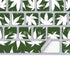 Marijuana Leaf White Pattern Magic Keyboard Skin