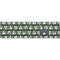 Marijuana Leaf White Pattern Magic Keyboard with Numeric Keypad Skin