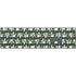 Marijuana Leaf White Pattern Magic Keyboard with Numeric Keypad Skin