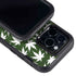 Marijuana Leaf White Pattern Otterbox Defender iPhone Skin