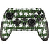 Marijuana Leaf White Pattern PlayStation Scuf Vantage 2 Controller Skin