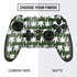 Marijuana Leaf White Pattern PlayStation Scuf Vantage 2 Controller Skin