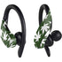 Marijuana Leaf White Pattern PowerBeats Pro Skin