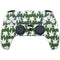 Marijuana Leaf White Pattern PS5 Controller Skin