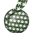 Marijuana Leaf White Pattern PULSE 3D Wireless Headset for PS5 Skin