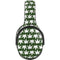 Marijuana Leaf White Pattern Skullcandy Venue Skin