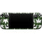 Marijuana Leaf White Pattern Steam Deck Handheld Gaming Computer Skin