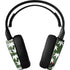 Marijuana Leaf White Pattern SteelSeries Arctis 3 Skin